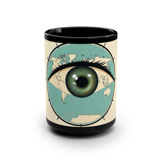 Eye of the Plane – The Hidden Protocol Coffee Mug