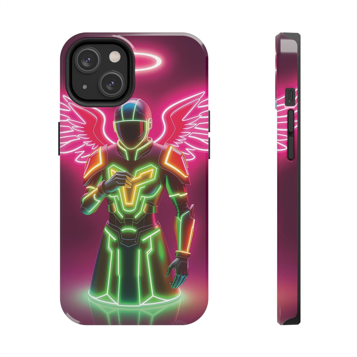 Neon Guardian  - The Hidden Protocol Phone Case