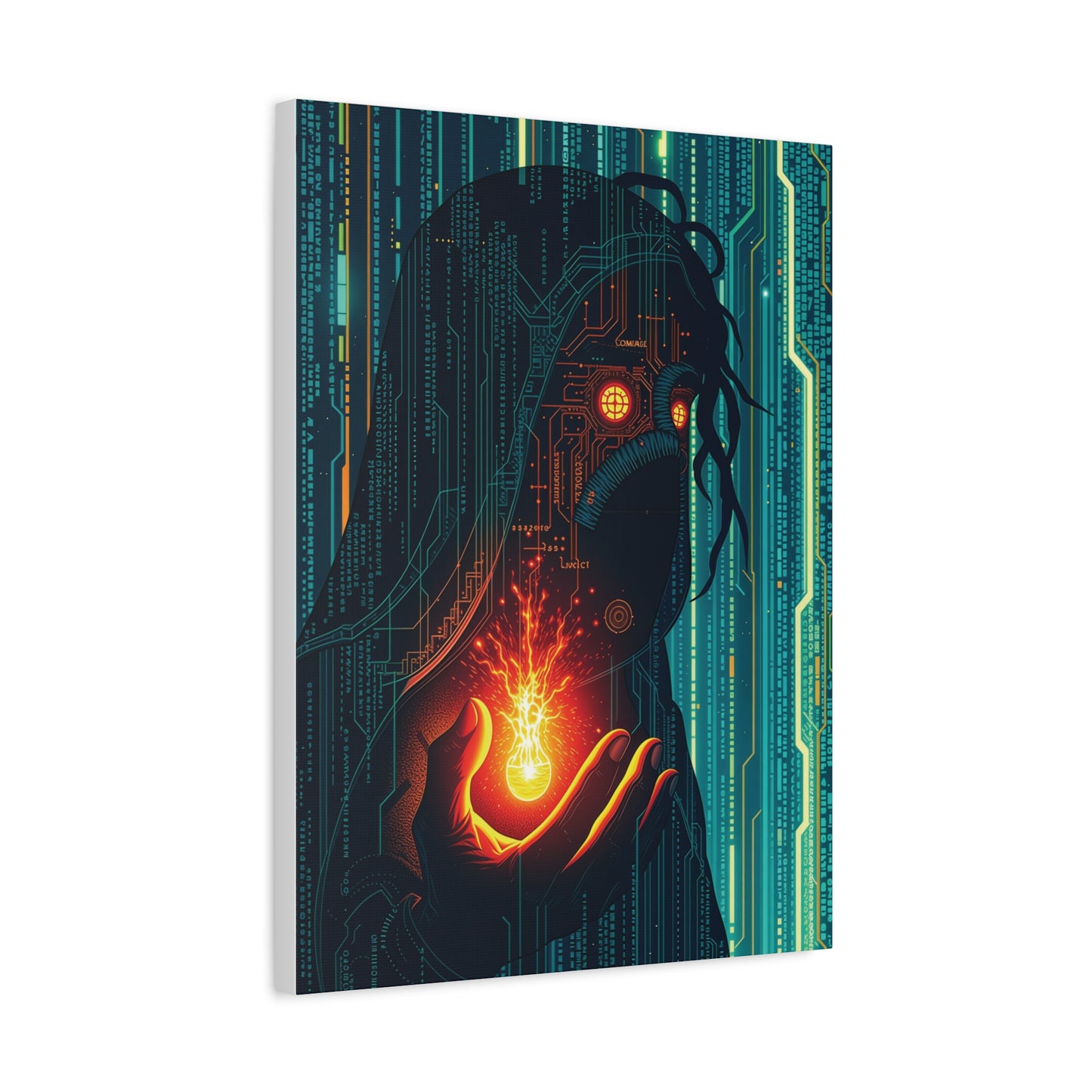 The Pixel Prophet – Collector’s Edition Canvas
