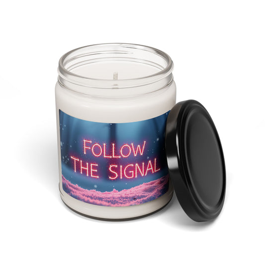 "Follow the Signal" Scented Candle - Glitchmas Holiday Collection