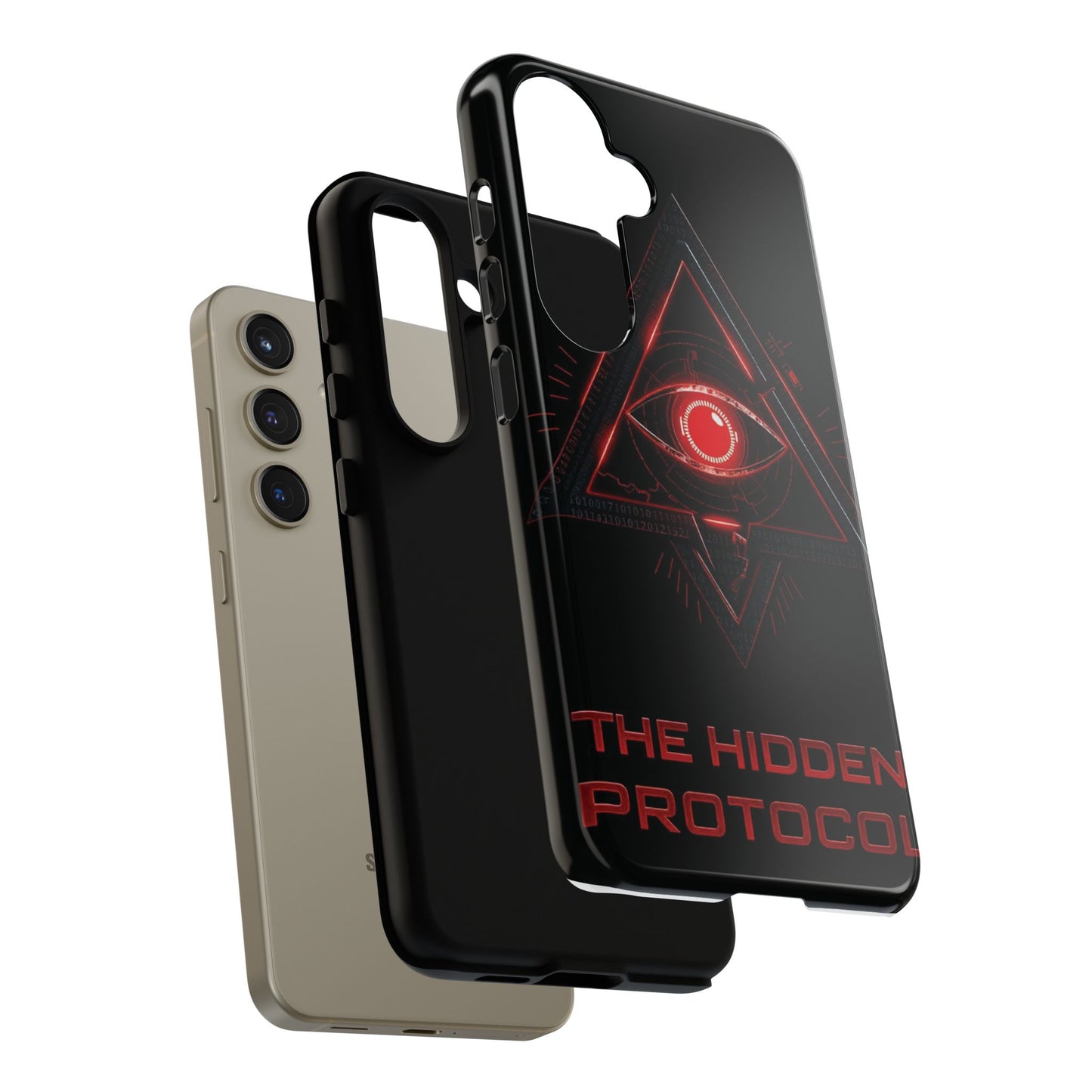 The Hidden Protocol – Signature Emblem Phone Case