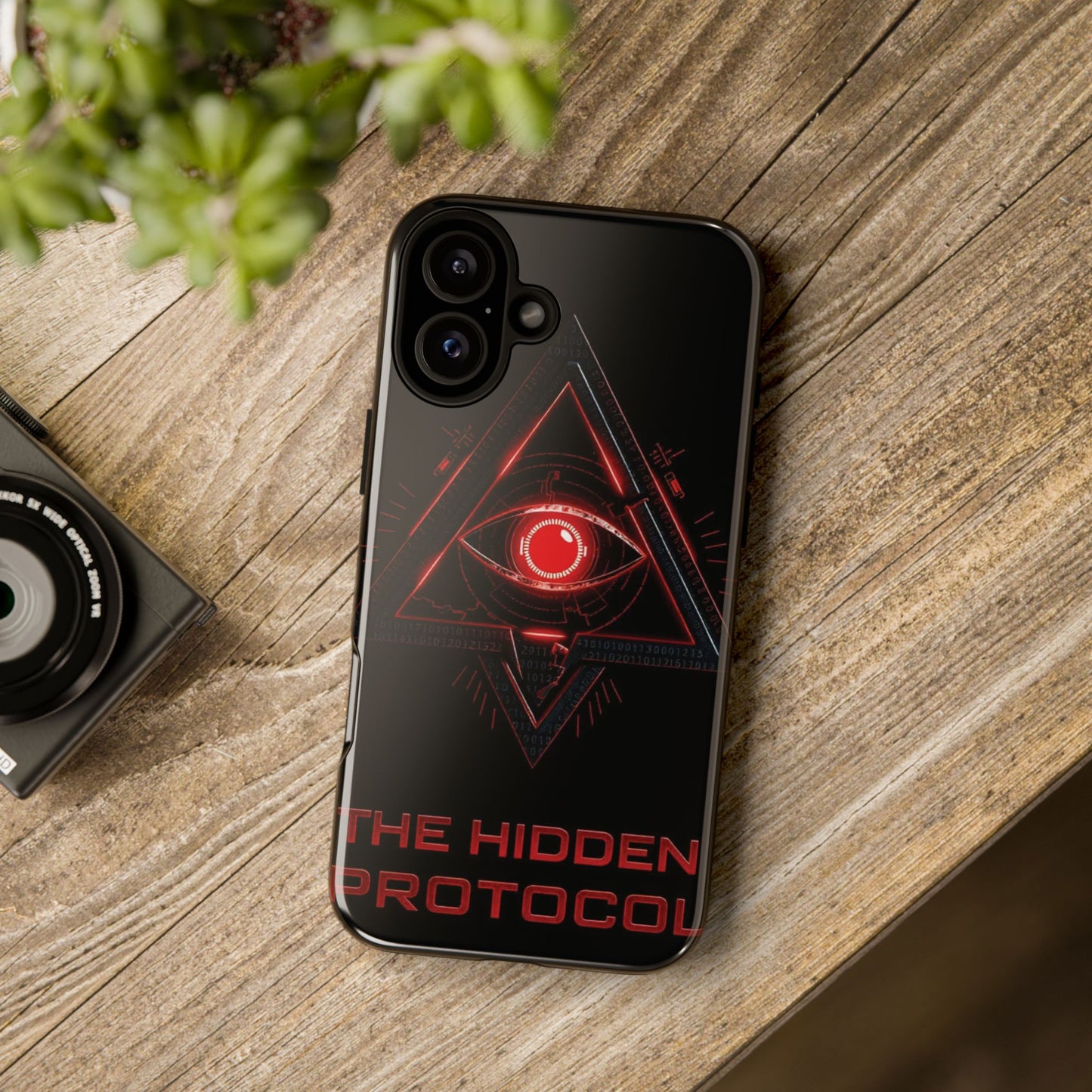 The Hidden Protocol – Signature Emblem Phone Case