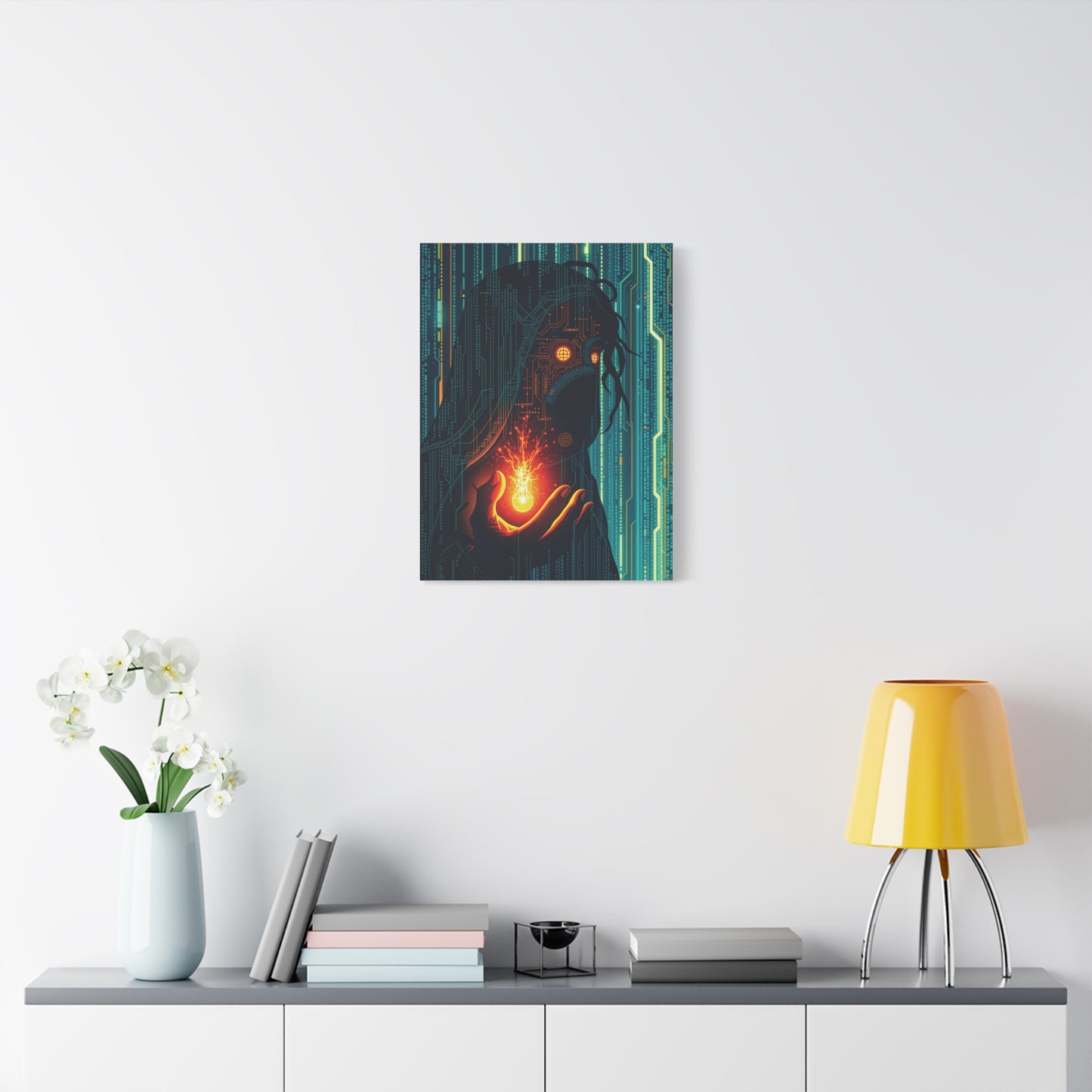 The Pixel Prophet – Collector’s Edition Canvas